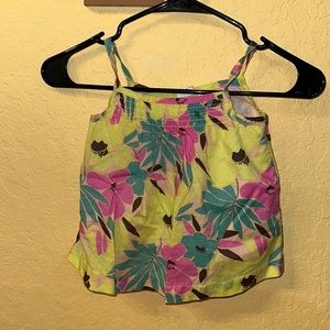 Toddler gap tank top
